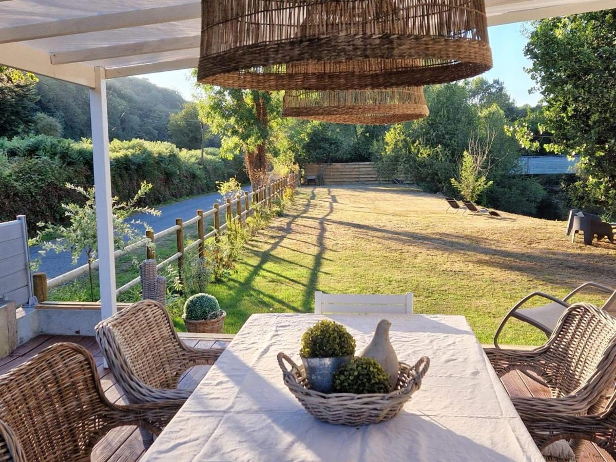 Lodge Avec Vue Sur La Riviere Lannion Luaran gambar