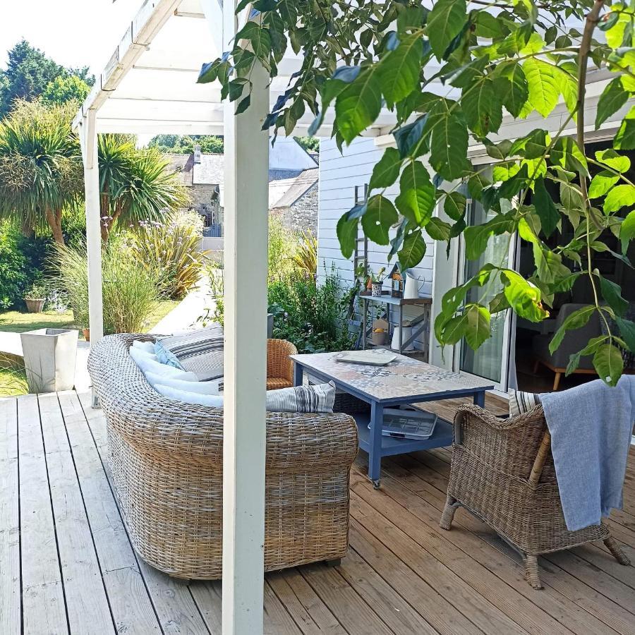 Lodge Avec Vue Sur La Riviere Lannion Luaran gambar