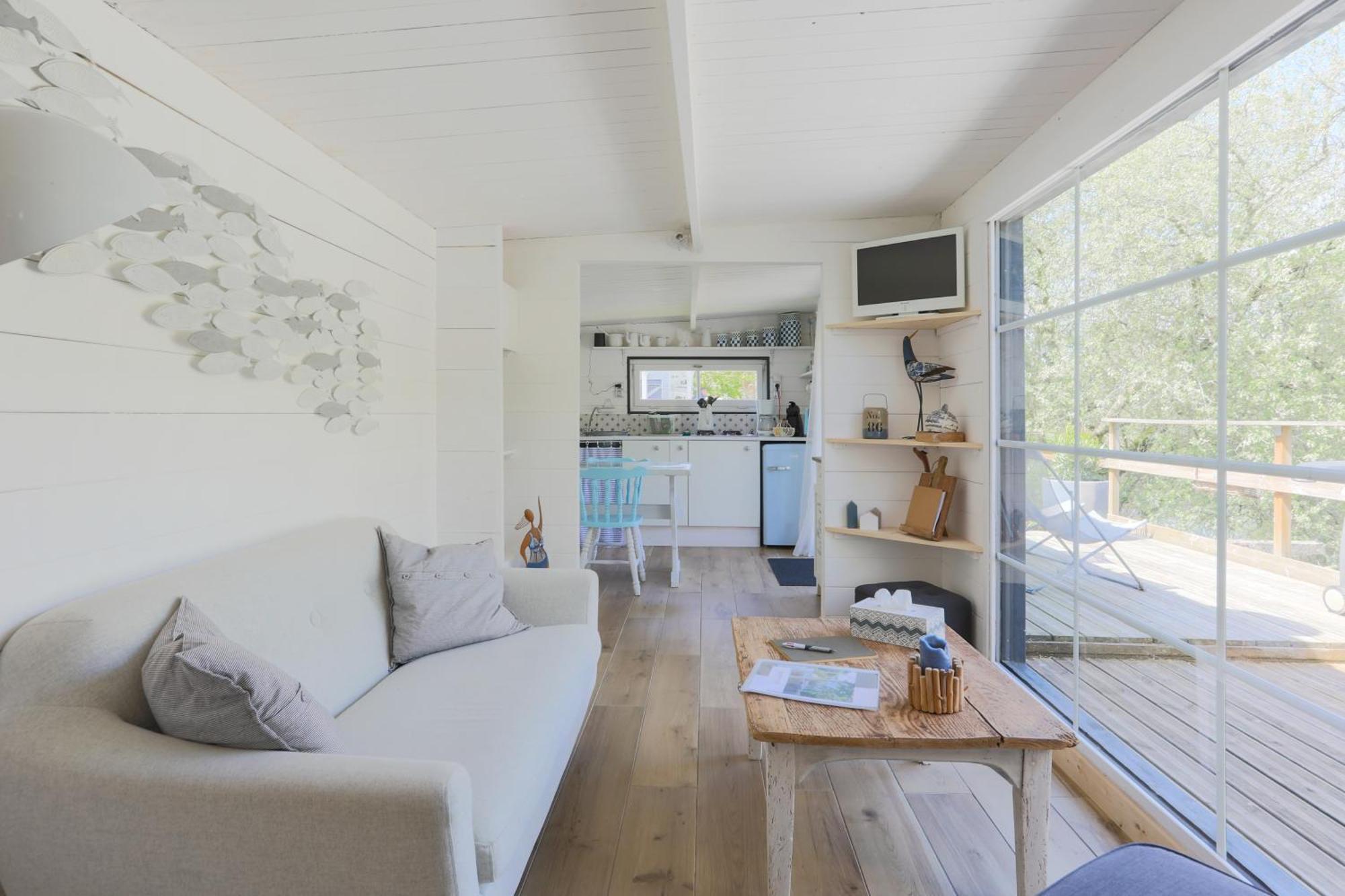 Lodge Avec Vue Sur La Riviere Lannion Luaran gambar